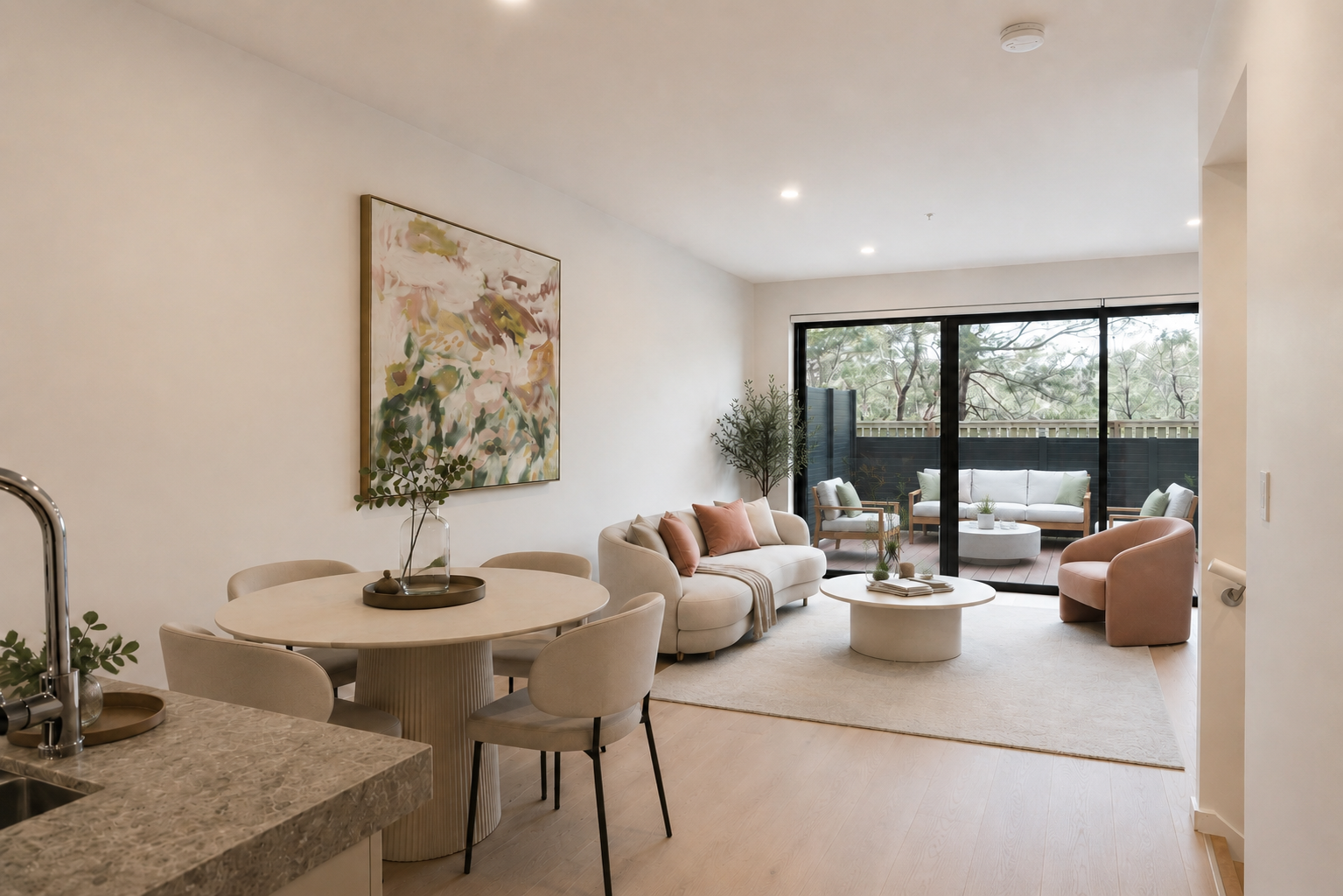 Townhouses Spacious Living Area